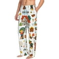 thumbnail image 2 of Disketp Funny Farmers Men'S Pajama Pants - Ultra Soft Fleece Sleep And Lounge Pants (Size: S-Xxl), 2 of 9