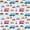 Blue, variant on Manfei Cartoon Cars Pattern 7-Piece King Bedding,Fire Truck King Bed in a Bag,White,Polkadot Reversible