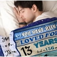 thumbnail image 4 of LHSHID 13th Birthday Blanket Gifts for Boys and Girls 60x80in, 4 of 7