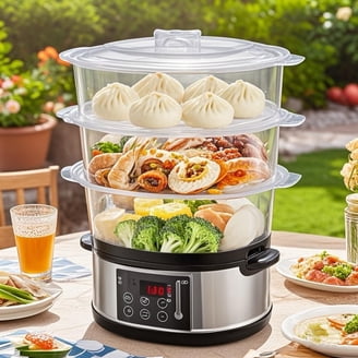 Oster Food Steamer, White - Walmart.com