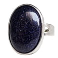 thumbnail image 4 of Vintage Moonstone Gemstone Oval Wedding Band Aniversario Mujer Joyería Sunnimix Anillo ovalado de Cystal, 4 of 5