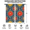 thumbnail image 2 of Blackout Kids Curtains,Pioneer Flower Childrens Insulated Curtains Set Of 2,Bedroom Essentials,Toddler Room Decor 42x84in(106x213cm), 2 of 4