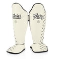 thumbnail image 5 of Espinilleras Fairtex SP5 Muay Thai para hombre, mujer y niños, color blanco, 5 of 5