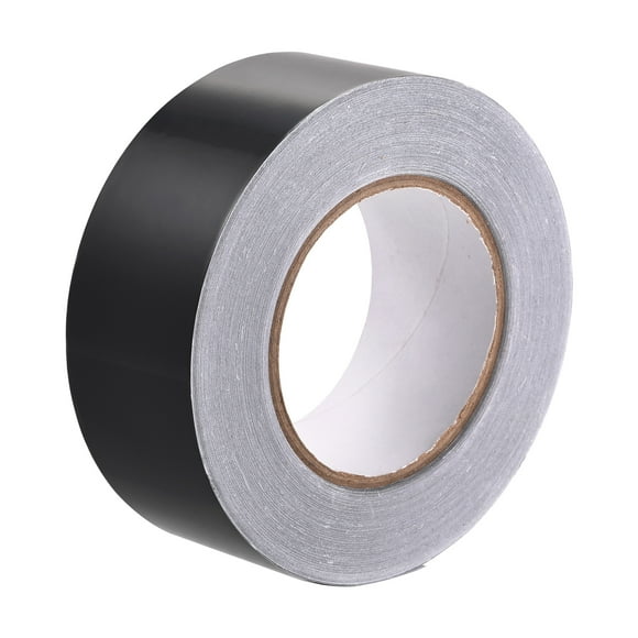 Unique Bargains Aluminum Foil Tape Black Matte Tape Non-Reflective 50mmx50m/164ft