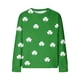 thumbnail image 5 of TaTaai Womens St Patricks Day Print Sweatshirt Long Sleeve Crewneck Casual Pullover Loose Fit Holiday Graphic Top Gift, 5 of 5