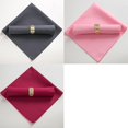 thumbnail image 2 of 10 Pcs Serviettes en Polyester 48x48cm, Compatible Restaurant, Vert Foncé, 2 of 5