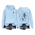 thumbnail image 3 of Arlun Women's Shark Graphic Printed Hoodies Soft Comfortable Long Sleeve Pullover Sweatshirts Ocean Style Graphic Casual Plus Size Hooded Sweatshirts for Women Sky Blue L, 3 of 6
