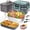Green, variant on WETRBWEH Heated Lunch Box for Adults, 1.8L Electric Lunch Box with Fork Spoon Carry Bag, Portable Food Warmer for Truck, Office, Travel, Camping