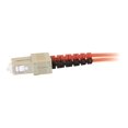 thumbnail image 3 of C2G 5m SC-SC 62.5/125 OM1 Duplex Multimode PVC Fiber Optic Cable - Orange - patch cable - 16.4 ft - orange, 3 of 4