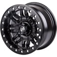 thumbnail image 2 of 4/156 Tusk Nebo Beadlock Wheel 14x7 4.0 + 3.0 Matte Black for Polaris RANGER RZR XP 4 1000 2014-2018, 2 of 7