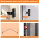 thumbnail image 2 of Soporte de timbre antirrobo para Eufy E340, soporte de cámara ajustable sin taladro compatible con Eufy Doorbell E340, sensor de timbre sin bloqueo, kits de timbre de apartamento para inquilinos, negr, 2 of 5