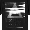 thumbnail image 2 of 30 Seconds To Mars Triad T-Shirt à Manches Courtes Col Rond Noir pour Adulte-TG, 2 of 5