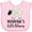 AD-Pink, variant on Inktastic Mamaw for Grandchild Girls Girls Baby Bib