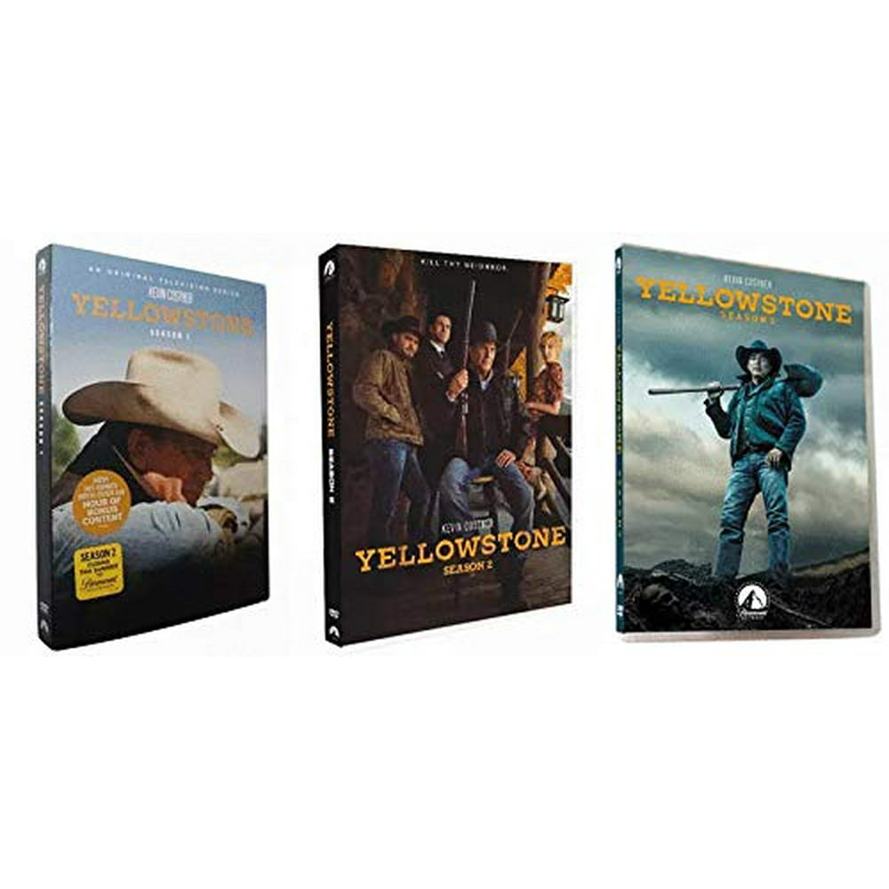 Yellowstone The Complete Seasons 13 DVD Box Set
