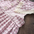 thumbnail image 4 of CAUYDY Toddler Girls Summer Dress Little Girl Ruffle Fly Sleeve Casual Sundress Cute Outfit for Kids 2T 3T 4T 5T 6T Baby Girl Summer Clothes (Sizes 3-4 Years,D1-Red), 4 of 7