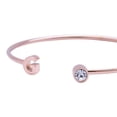 thumbnail image 3 of Pulsera Mujer Inicial Letra LuckyLy, Acero Inoxidable y Zirconia Cúbica, Modelo Sonia rosa UNITALLA, 3 of 8