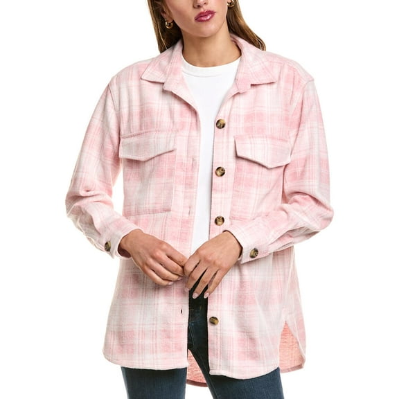 BeachLunchLounge womens  Taelyn Jacket, m, Pink