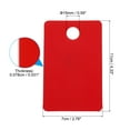 thumbnail image 2 of Unique Bargains 2.76 x 4.33' NFC Blank PVC Color Cards, 50 Pcs, Red, 2 of 7