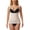 Nude, variant on Women's Open Bust Shapewear Tight Body Shaper Spandex Medium Soft Stretch Waist Thin Firm Sheer Trainer Black Large