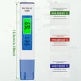 thumbnail image 4 of Bxmavoj PH Meter, PH and TDS Tester, water quality testing pen,0.05ph High Accuracy Pen Type PH Meters PH / TDS / EC Tester, PH Temp Meter for Household Drinking Pool Aquarium Aquaculture, 4 of 12