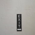 thumbnail image 4 of LOLIPPYY Self Adhesive Braille Exit Indicator Sign for Public Corridor Safety High Visibility Black Office Use, 4 of 8