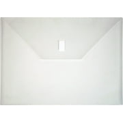Lion Design-R-Line Poly Envelope, 9-3/8 X 13-Inch, Clear, 1 Envelope (22080-CR)
