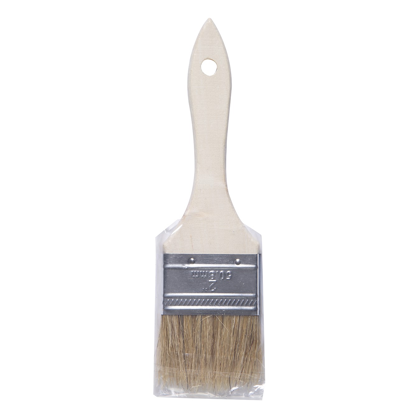 Natural Bristle Flat Chip Brush, 2 Inch (5 Pack) photo 2