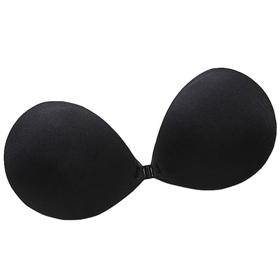Varsbaby Sexy Push Up Silicone Bra Thick Cup Front Closure Bra Invisible Strapless Underwear