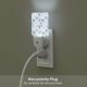 thumbnail image 5 of Balery Retro ice blue snowflakes Luz Nocturna LED con Sensor Automático, Enchufe con Sensor Crepuscular, Luz Suave de 0.5W para Dormitorio, Pasillo, Baño-US, 5 of 7