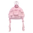 Womens Flower Irregular Ruffle Edge Hanging Neck Design Spicy Girl Vest