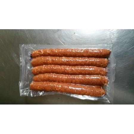 Leons Sausage Smoked Andouille Rope Pork Sausage 5 lb Pack of