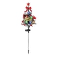 thumbnail image 3 of Árbol de Navidad solar para decoración de exteriores, luz de estaca para jardín, iluminación paisajística De mucha nieve, 3 of 9
