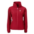 thumbnail image 2 of Women's Cutter & Buck  Red Philadelphia Phillies Charter Eco Recycled Full-Zip Jacket, 2 of 3