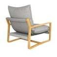 thumbnail image 6 of Better Homes & Gardens Wooden Ezra Sling Accent Chair, Gray Linen, 6 of 15