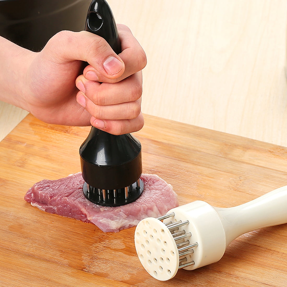 Handheld Kitchen Meat Tenderizer Hammer Loose Meat Needle Steak Tender