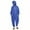 Blue, variant on Rohuuque Christmas Festival Onesie for Unisex Animal Dress Up Adult Pajamas Zipper Hoodie Casual Jumpsuit with Pocket Black