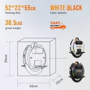 Kingsong 14DPRO Electric Unicycle for Adults City Commuter Onewheel 25 Miles Range 14 EUC 2400W Motor