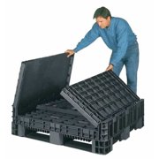 Orbis Clps Bulk Ctr,Black,Solid,48 in HDMP4845-34