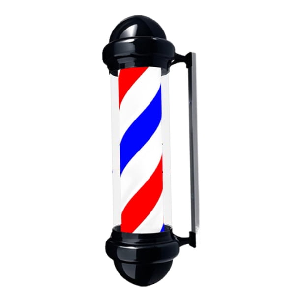 Lámpara de pared tradicional tipo poste de barbero, para interiores y exteriores, impermeable y resistente a la lluvia. 70 cm x 23 cm x 30 cm