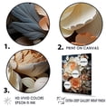 thumbnail image 3 of Designart "Surreal Beauty Of Beige Peonies I" Peonies Canvas Prints, 3 of 7
