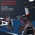 thumbnail image 4 of CoSoTower Vélo d'Exercice Stationnaire Vertical, Bicyclette d'Entraînement Cardio avec Résistance Réglable et Moniteur LCD, Noir, 4 of 7