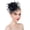 A5-black, variant on Fascinators Hat for Women  Party Headpiece Wedding  Flower Mesh Feathers Hair Clip 20s Flapper Fascinators