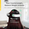 thumbnail image 2 of BOBOVR E3 Head Strap,Compatible with Meta Quest 3/3S, with Adjustable Counterweight Balancing Reduces Facial Pressure, 2 of 6