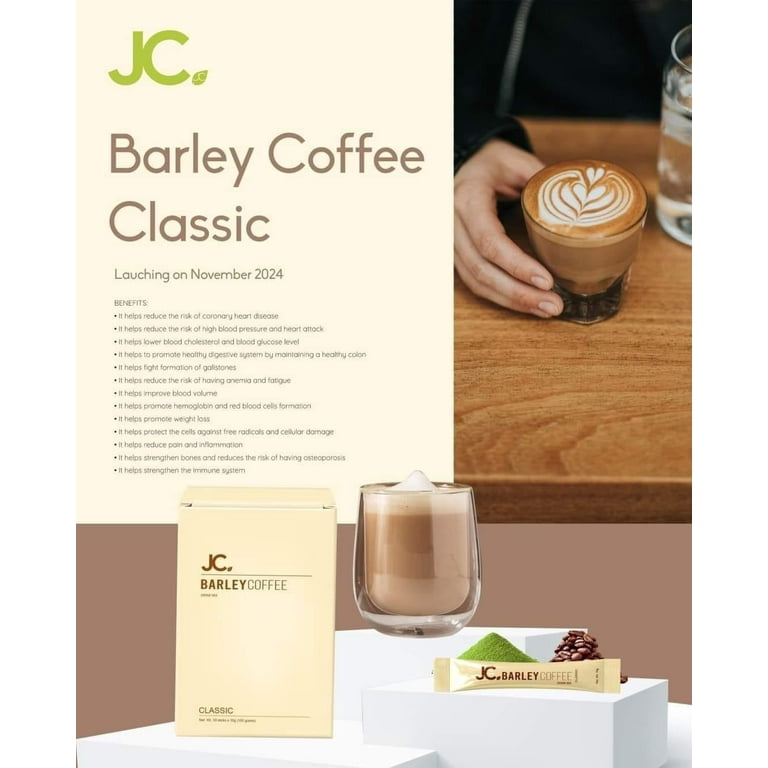 JC Barley Coffee Classic (1X10 Sachet) - Walmart.com