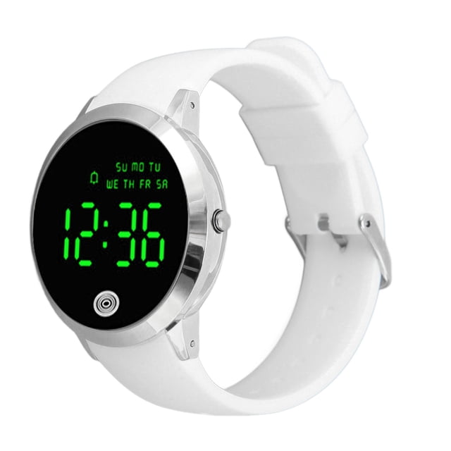 Reloj Para Hombre, 12 24 Horas De Conmutación Sho A Prueba De Golpes Reloj Digital Con Pantalla A Color Redonda Simple Para El Trabajo