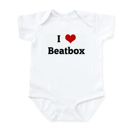 

CafePress - I Love Beatbox Infant Bodysuit - Baby Light Bodysuit Size Newborn - 24 Months
