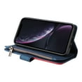 thumbnail image 3 of Compatible with iPhone XR Wallet Case with Card Slots PU Leather Zipper Flip Folio Cover, 3 of 5