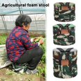 thumbnail image 4 of Farm Work Foam Stool Tea Picking and Garlic Digging Stool Portable Small Lot B3, 4 of 8