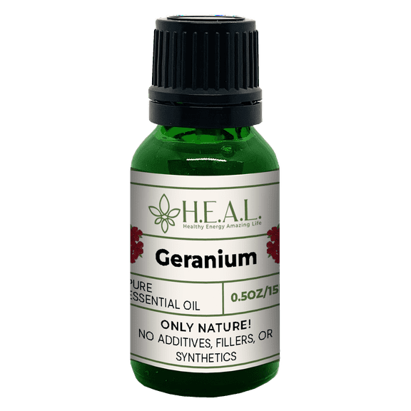 H.E.A.L.'s Essential Oils Geranium - 0.5oz