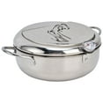 thumbnail image 1 of Friteuse de Cuisson Mini en Acier Inoxydable à Température Contrôlable pour Cuisine, 1 of 8